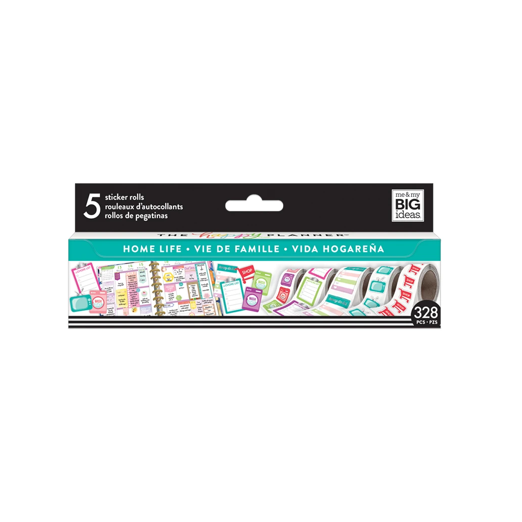 The Happy Planner Sticker Roll - Home Life