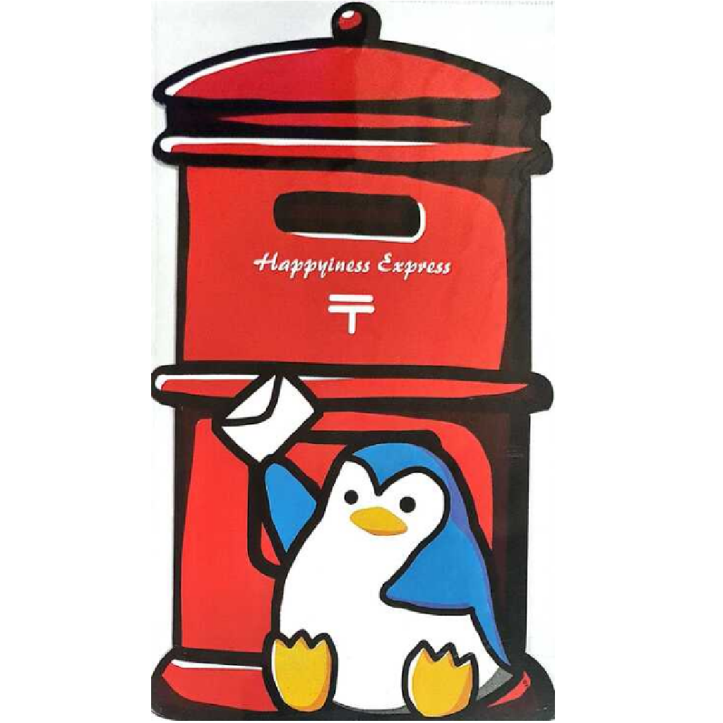 Mr.Post Penguin - Postcard