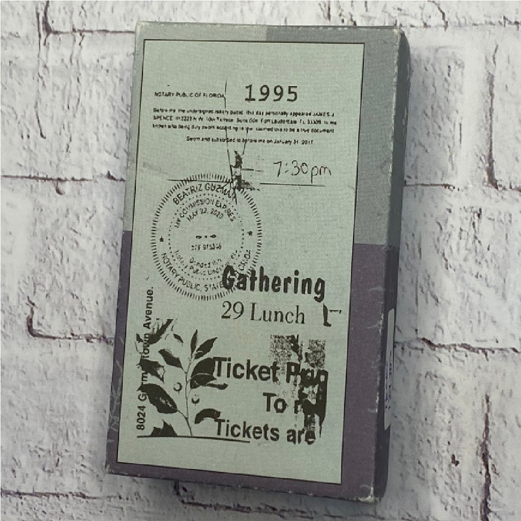 Moodtape Rubber Stamp - Gathering Lunch
