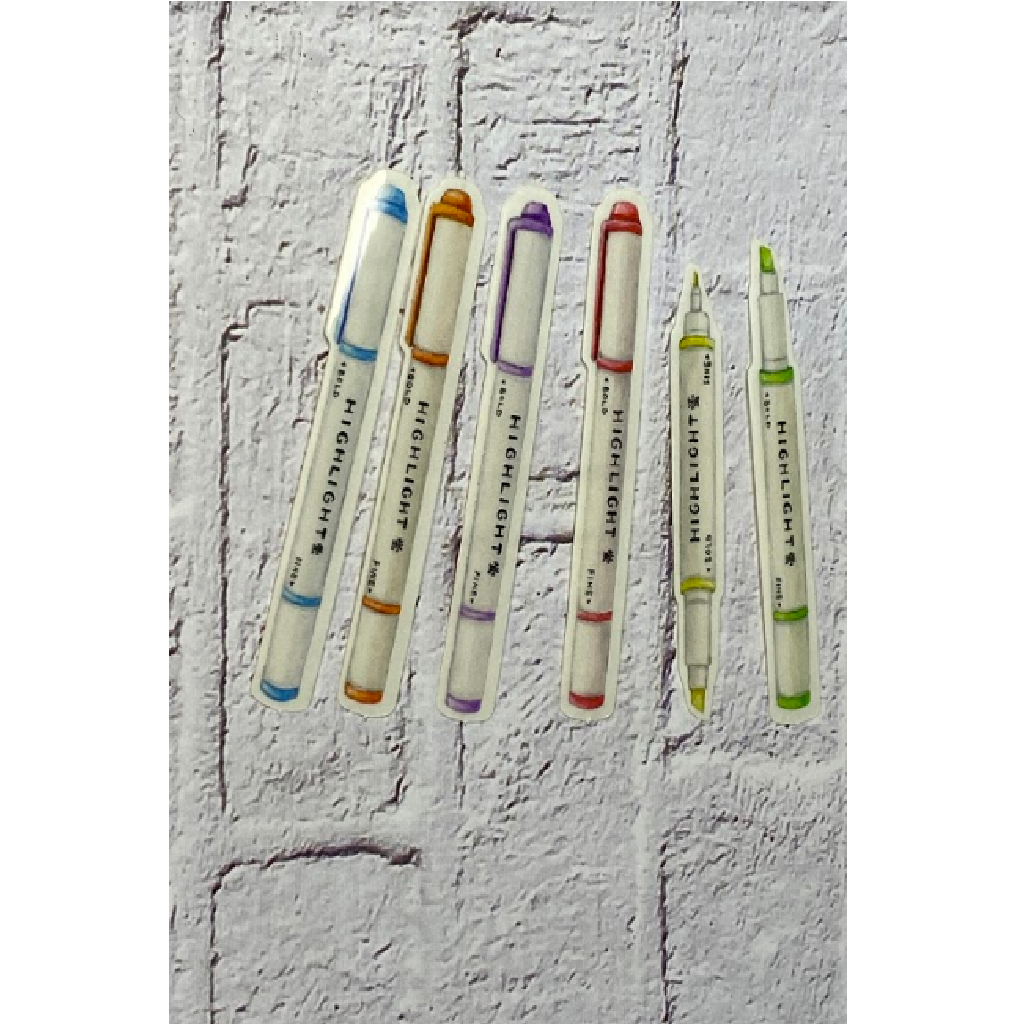 Asako Stickers Highlighter