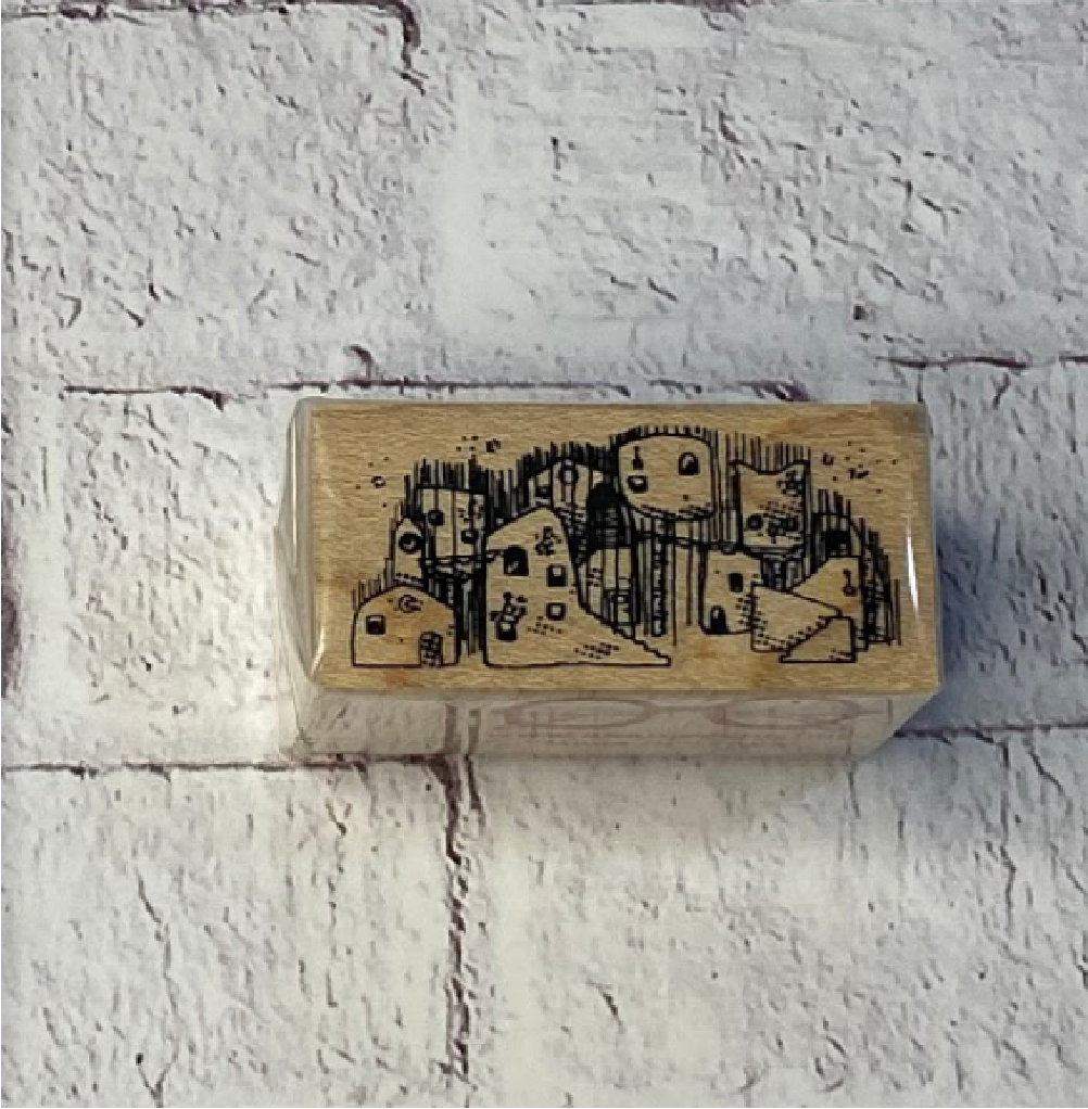 Akamegane Rubber Stamp - Moonlit Sea