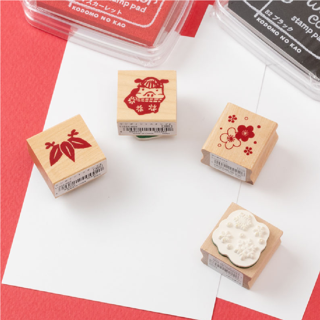Kodomo No Kao Rubber Stamp - Little Flower