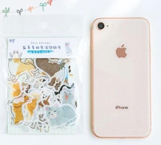 Mo.Card Dog Series Deco Flake Sticker