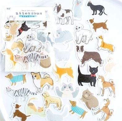 Mo.Card Dog Series Deco Flake Sticker