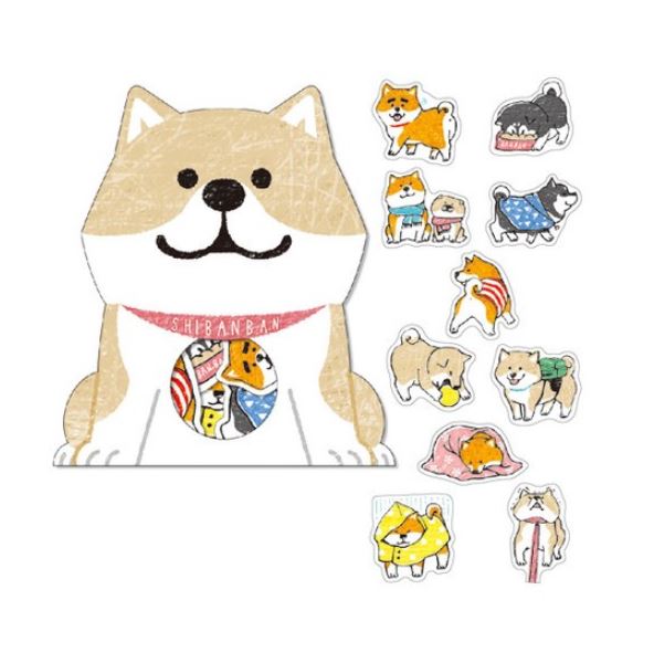 Mind Wave Shibanban White - Flake Sticker