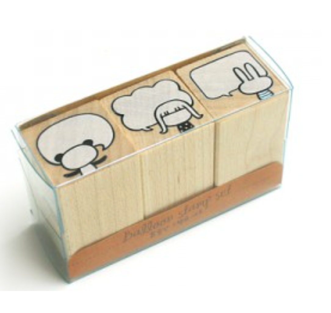 Somssi - Balloon Rubber Stamp Set