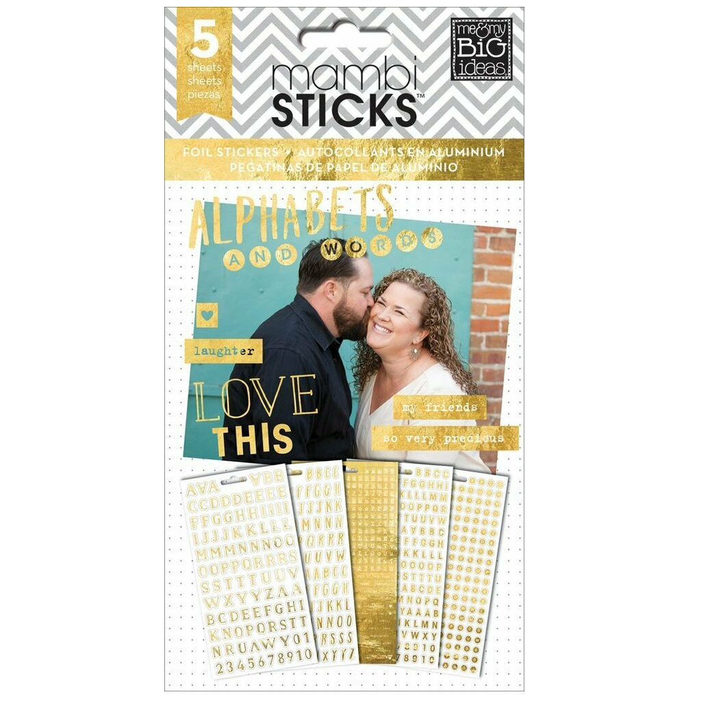 Me &amp; My Big Ideas Sticks Alphabet Stickers