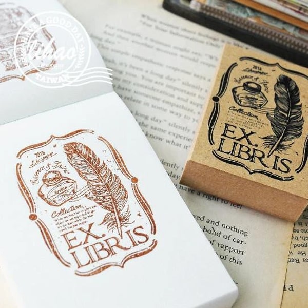 Lihaopaper Ex-libris Rubber Stamps