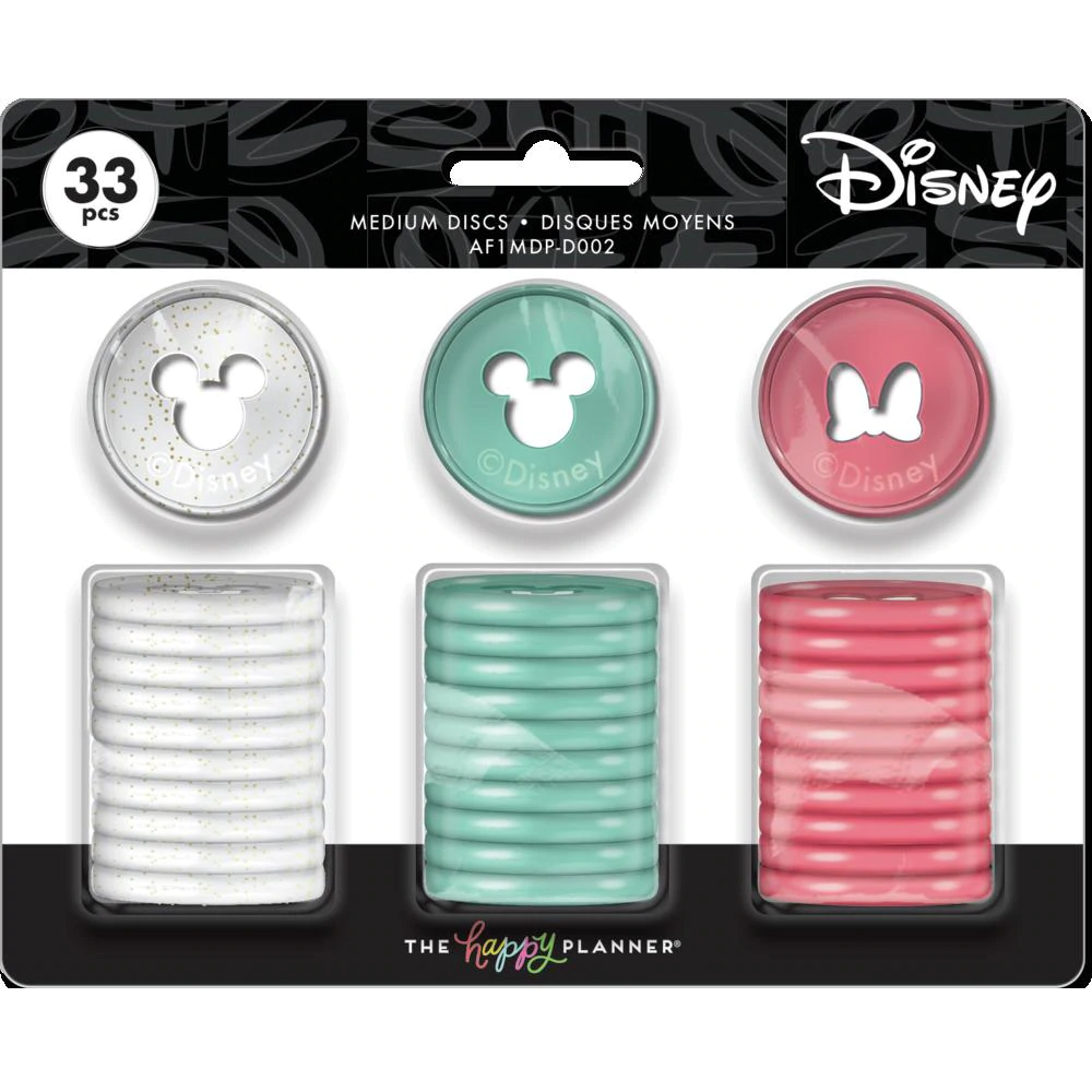 Mickey Mouse & Minnie Mouse Medium Plastic Discs Value Pack