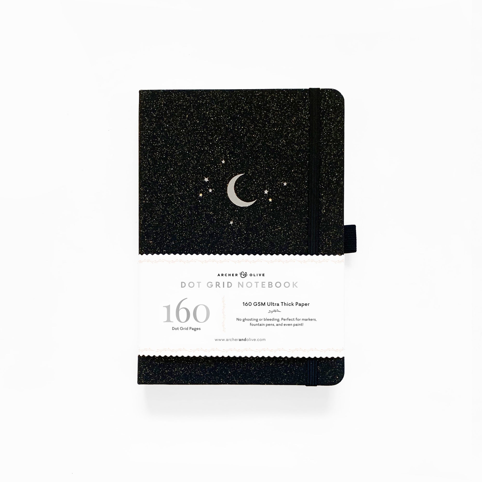 A5 Forest Night Dot Grid Notebook