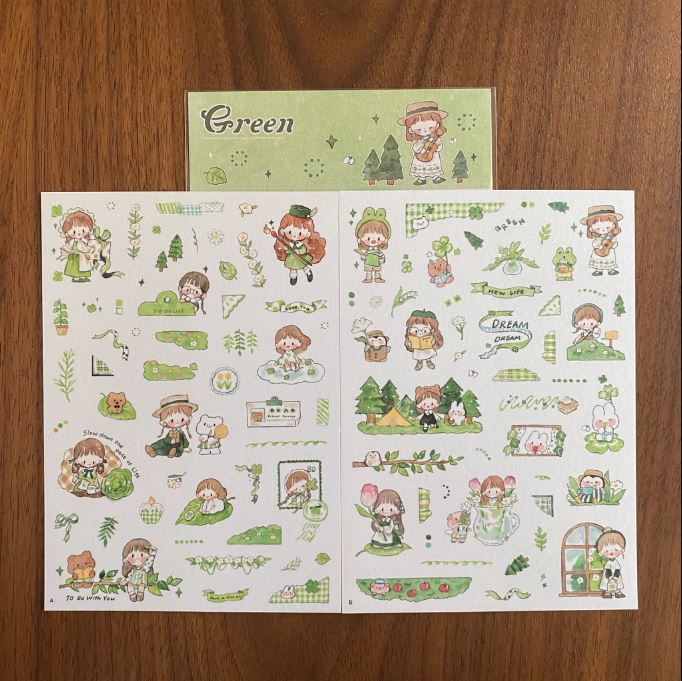 Molinta Color Series Sticker Pack I