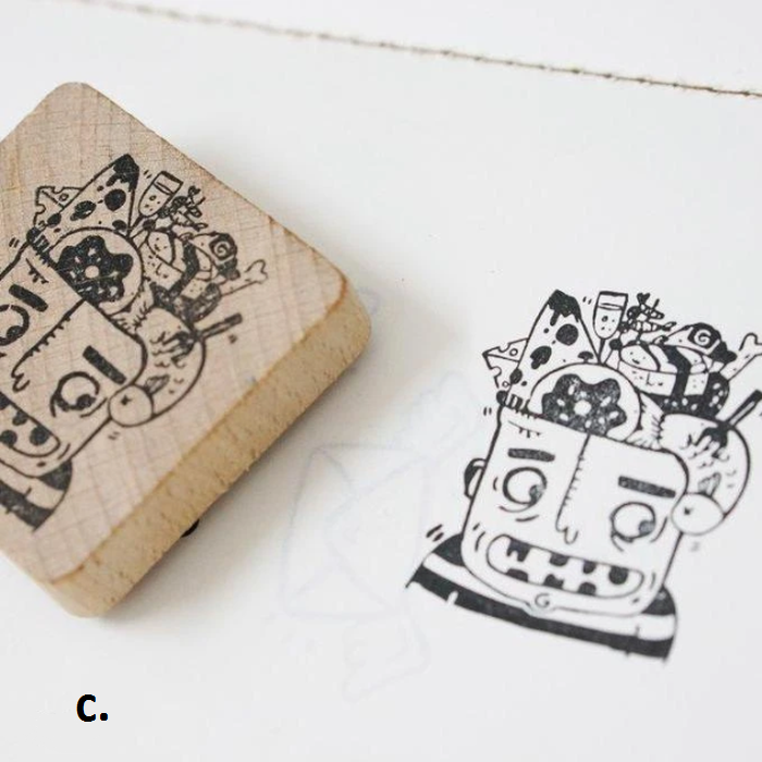 Black Milk Project Rubber Stamp - Brian Obrain