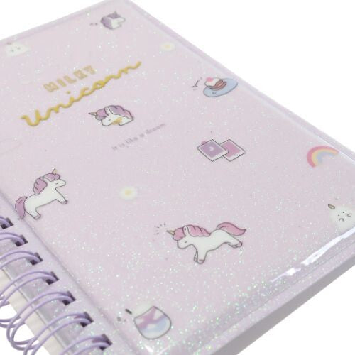 Ring Seal Notebook Milky Unicorn