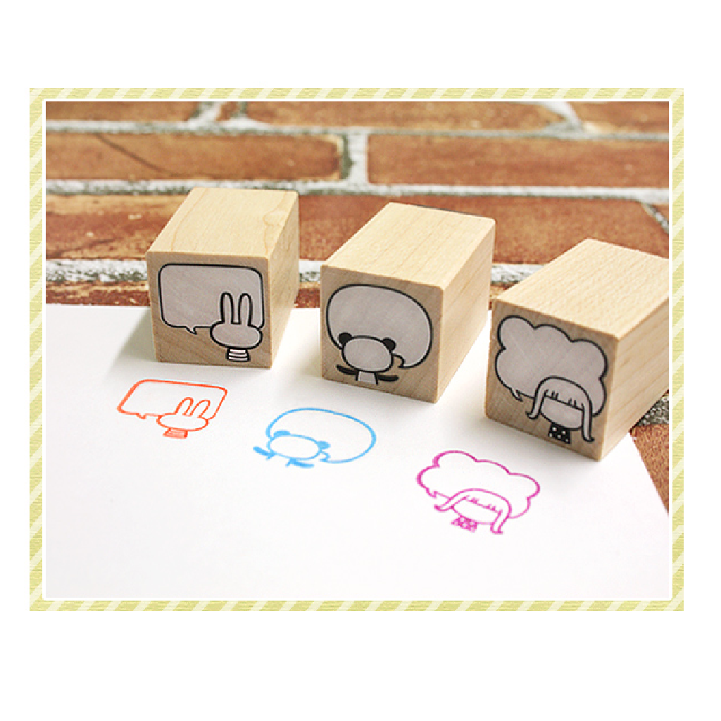Somssi - Balloon Rubber Stamp Set