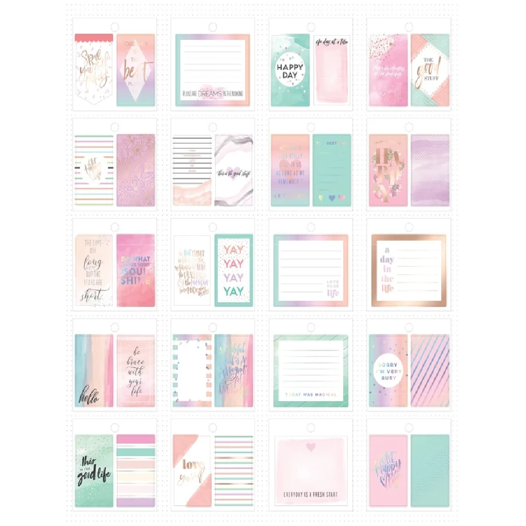 The Happy Planner Tiny Sticker Pad - Lovely Pastels