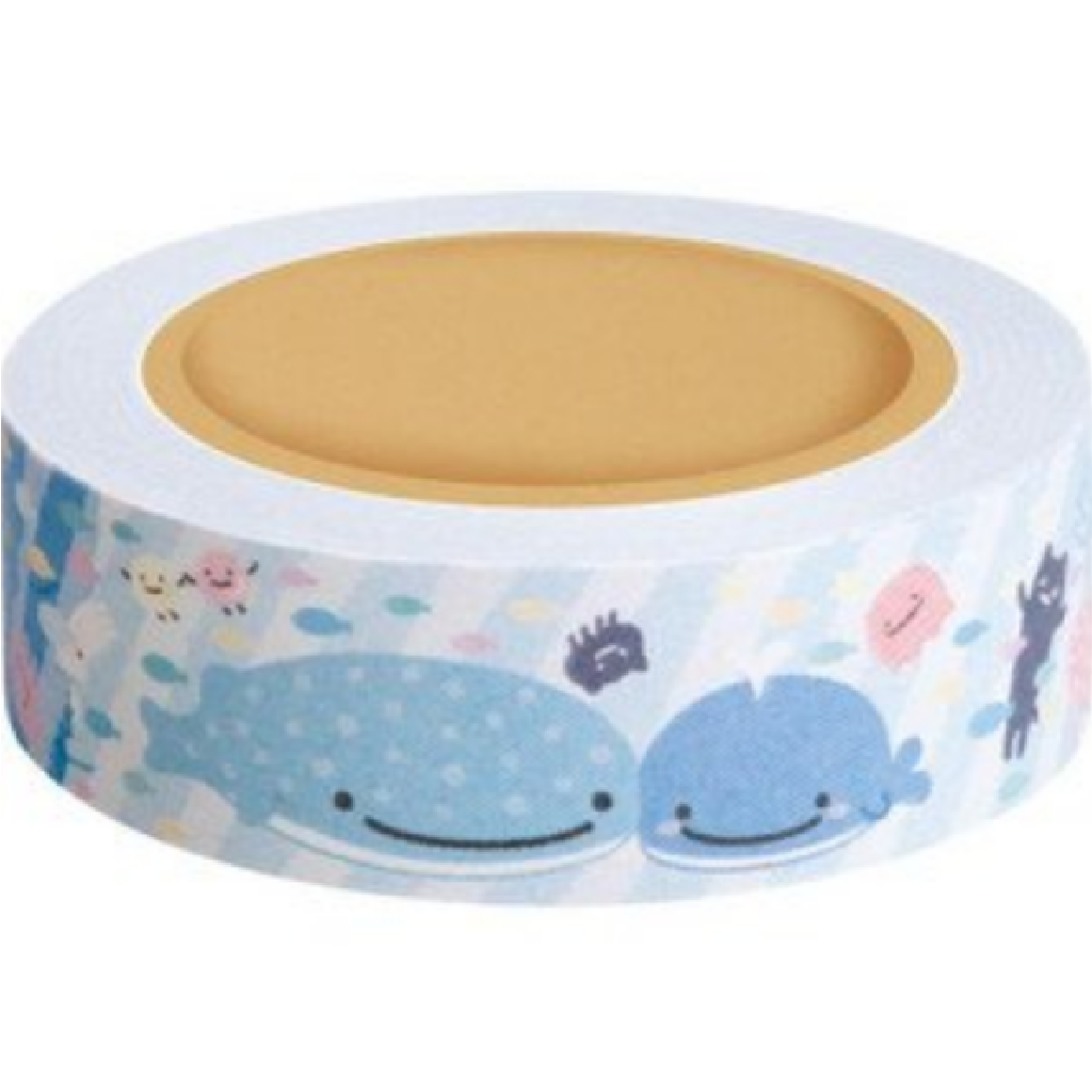Jinbesan Masking Tape - Whale