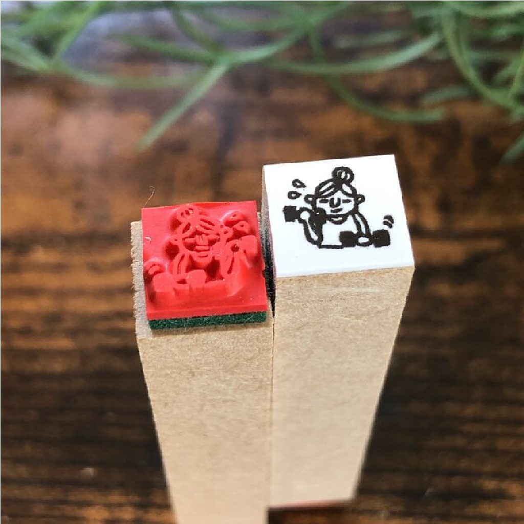 RiraRira Schedule Rubber Stamp - Training