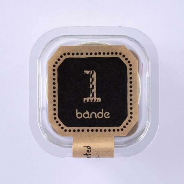 Bande Box Masking Roll Sticker Number 1