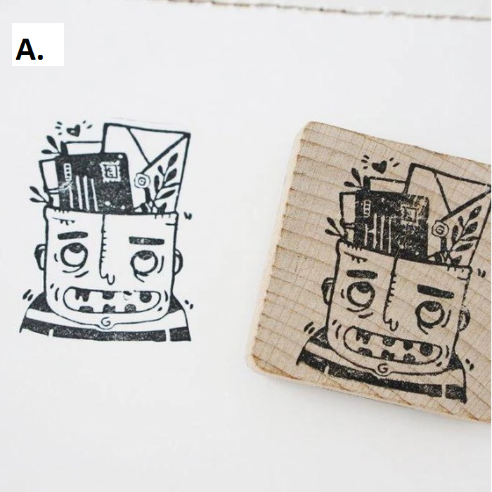 Black Milk Project Rubber Stamp - Brian Obrain