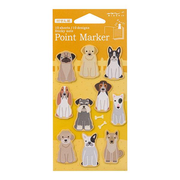 Midori Sticky Paper Point Animals