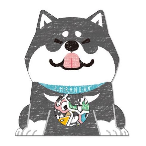 Mind Wave Shibanban Black - Flake Sticker