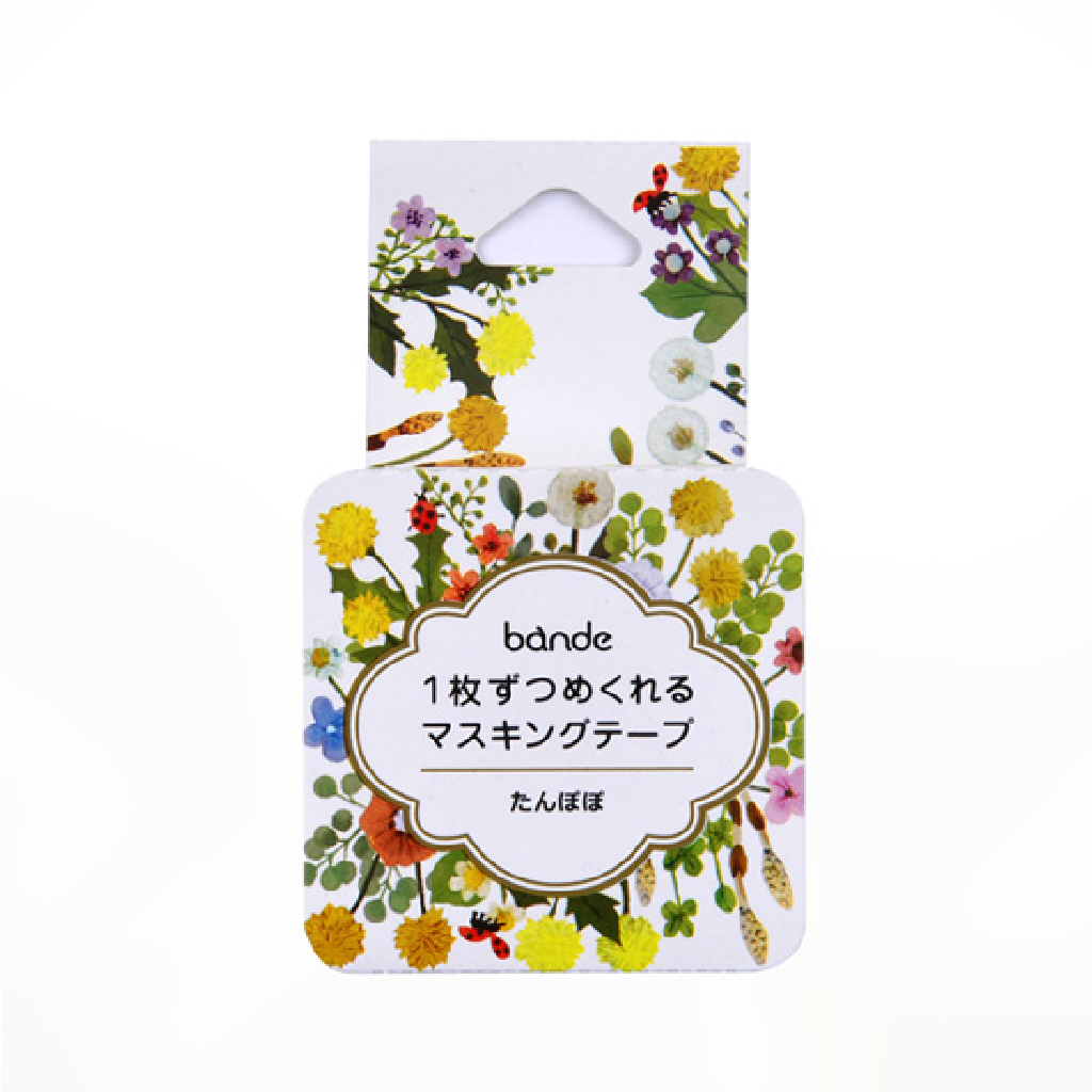 Bande Masking Roll Sticker Dandelion
