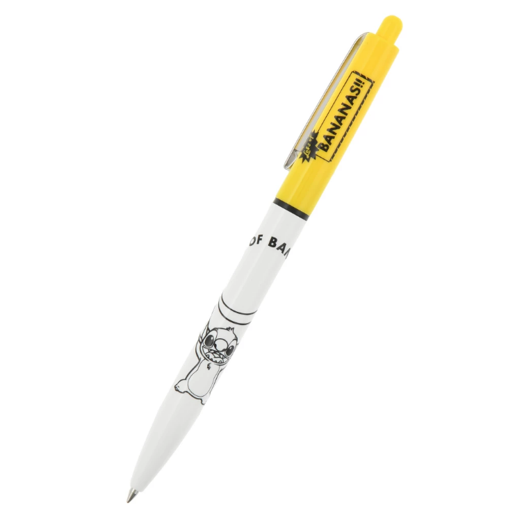 Stitch Ballpoint Pen Notebook Set LOTS OF BANANAS