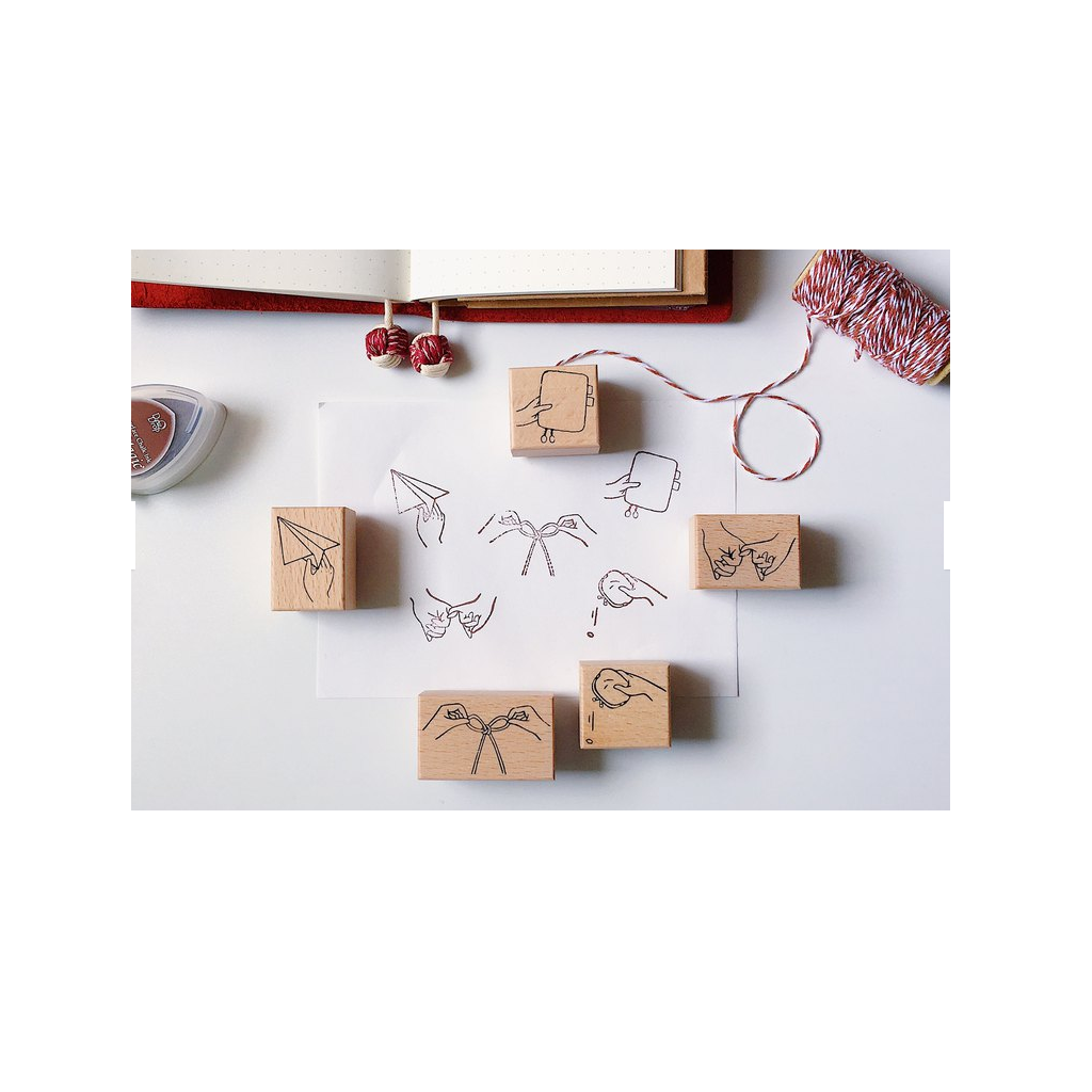 WLEKD Stationery Stamp Hand Series