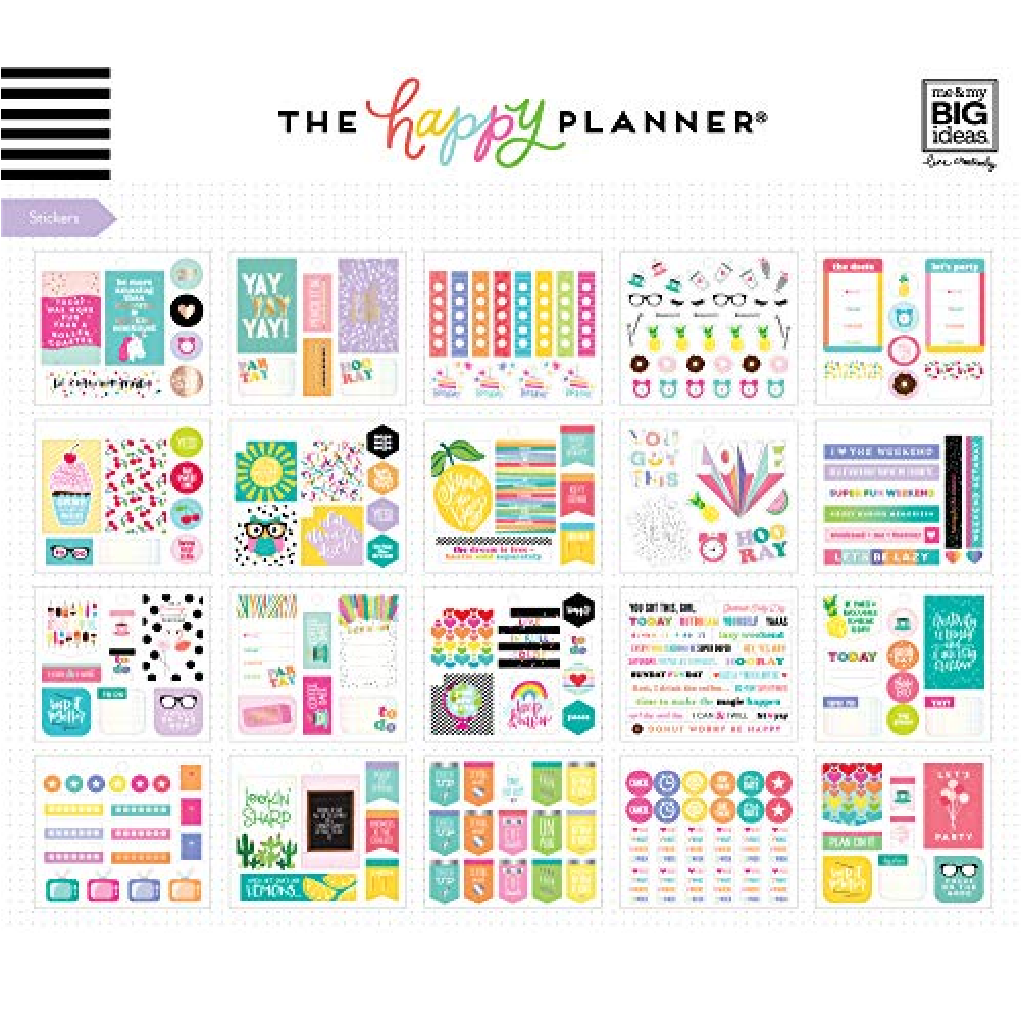 The Happy Planner Sticky Note Multi Pack Super Fun 311