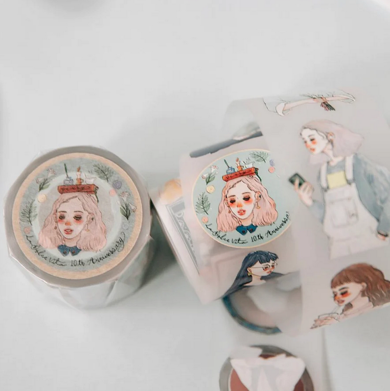 La Dolce Vita 10th Anniversary PET Tape Full Roll