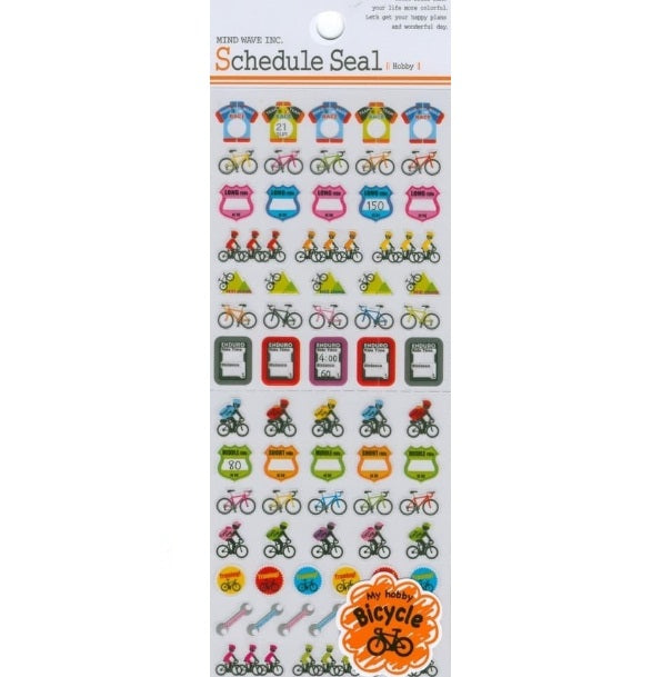 Mind Wave Schedule Seal - Bicycle