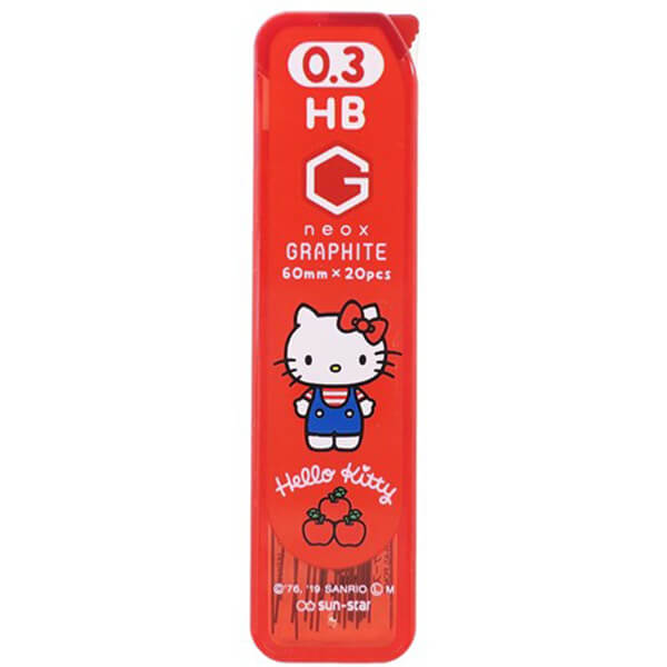 Hello Kitty 0.3mm HB Extra Lead GRAPHITE