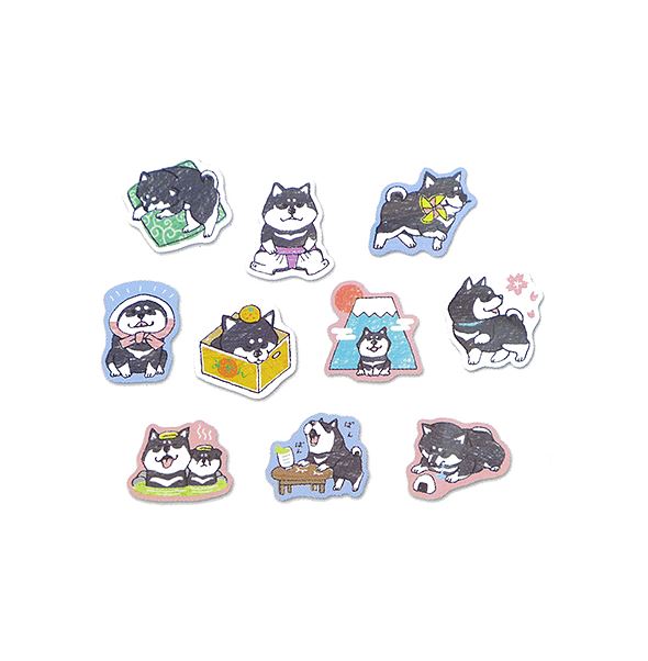 Mind Wave Shibanban Black - Flake Sticker