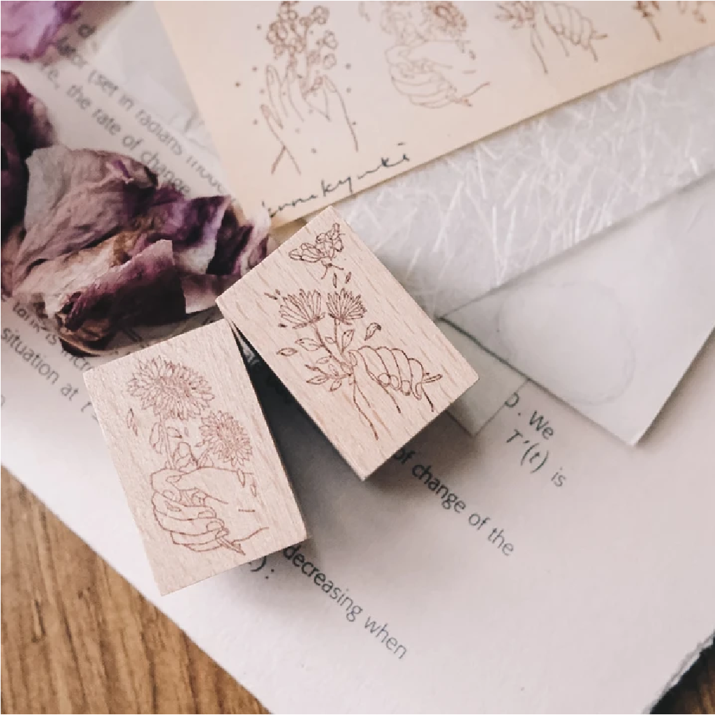 Kurukynki Rubber Stamp - 4 Seasons Version