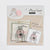 Sunstar Stationery Clear Peace Seal MY SWEET DAYS - Flake Sticker