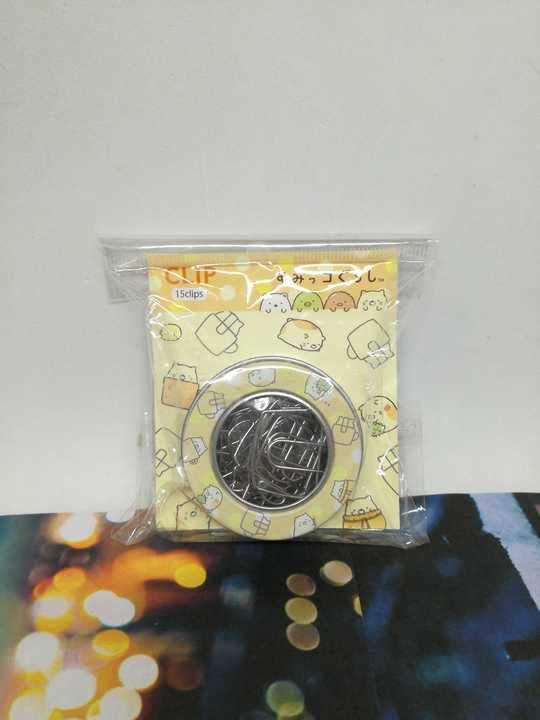 San-X Sumikko Gurashi Clip With Case Yellow Cat