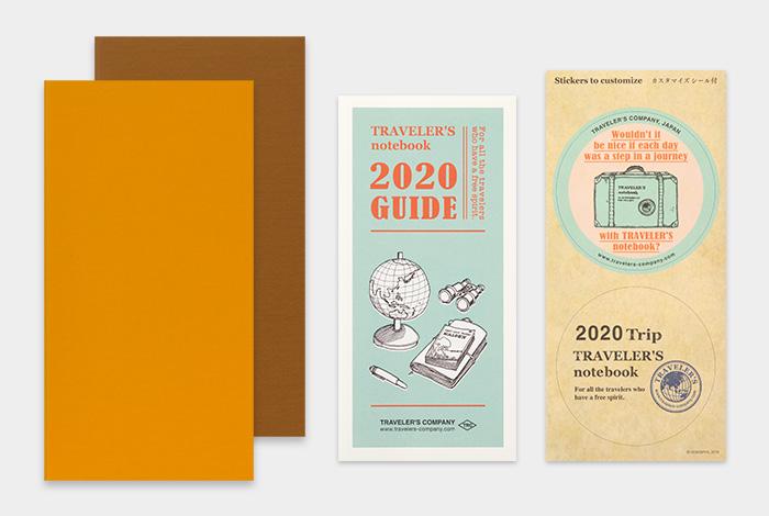 Traveler&#39;s Notebook Refill 2020 Weekly Vertical Regular Size