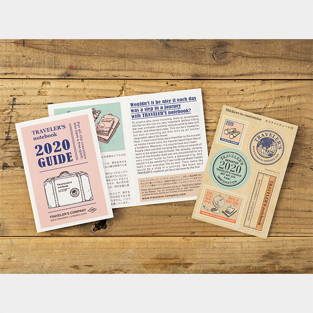 Traveler&#39;s Notebook Refill 2020 Weekly Passport Size