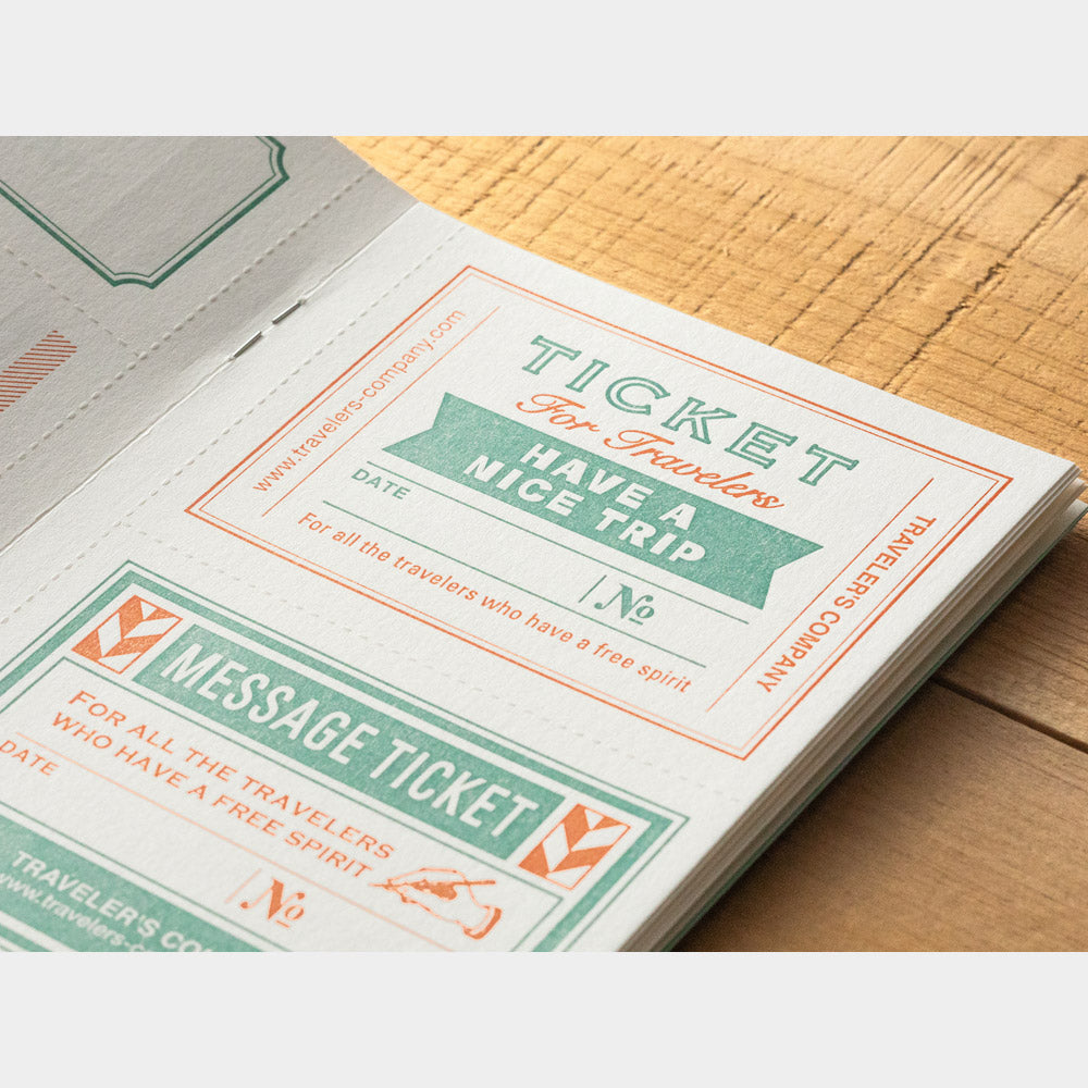 Traveler&#39;s Notebook Passport Size Refill Message Card