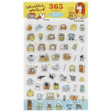 Clear Stamp Sakuralala 365 Daily 2