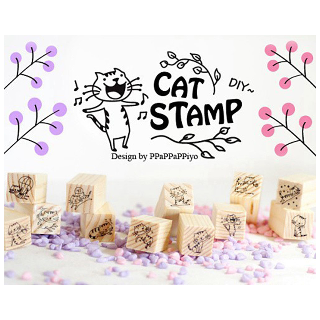 Ppappappiyo Rubber Stamp - The Cat