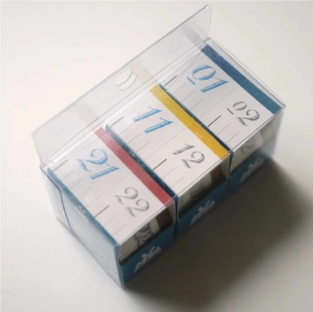 C.CHING KEEP A NOTEBOOK Paper Masking Tape - Ruler Set 3