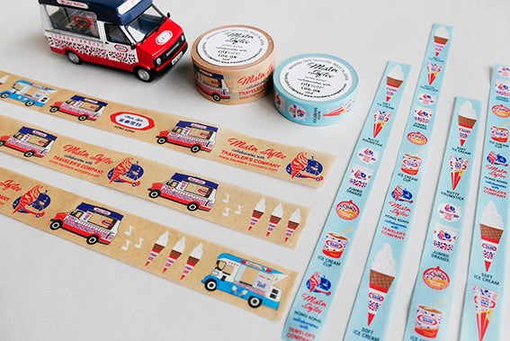 Traveler&#39;s Factory Special Edition Masking Tape Small Mister Softee