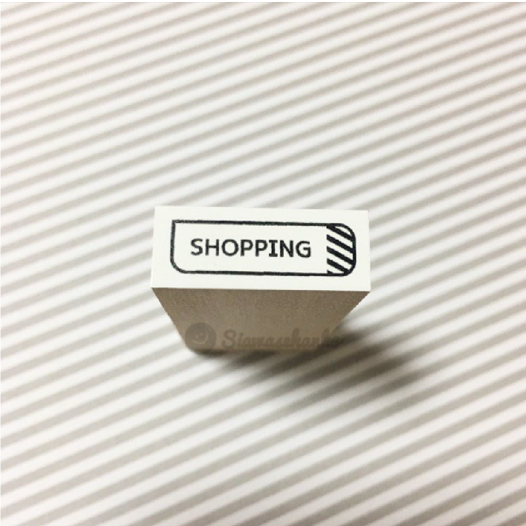 Siawasehanko Rubber Stamp - Shopping