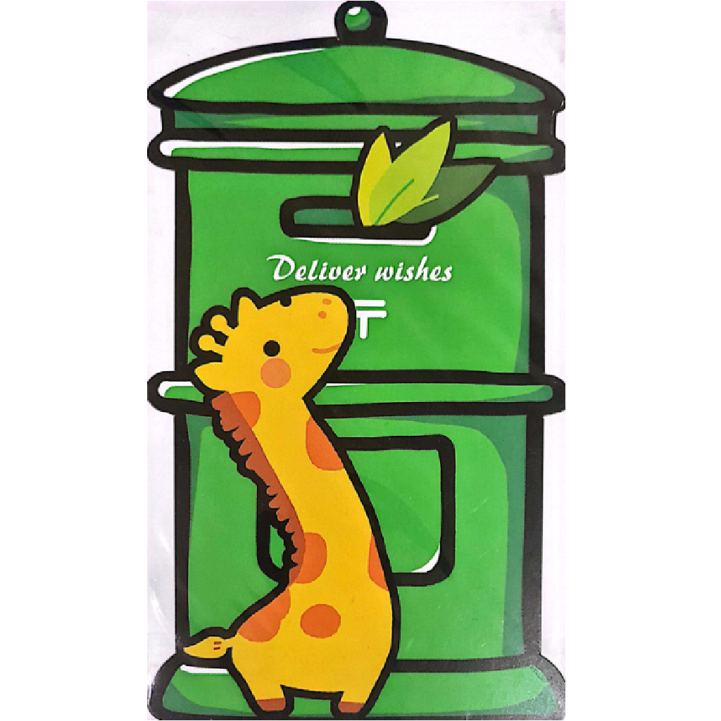 Mr.Post Giraffe - Postcard