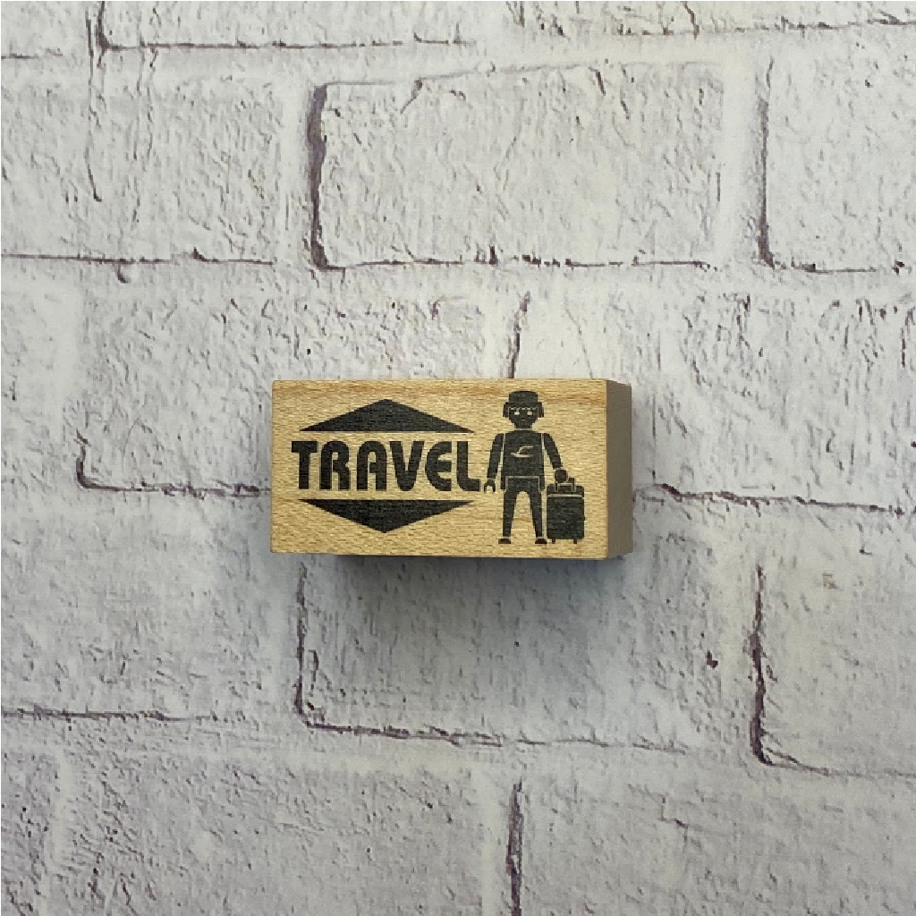 Rubber Stamp - Travel
