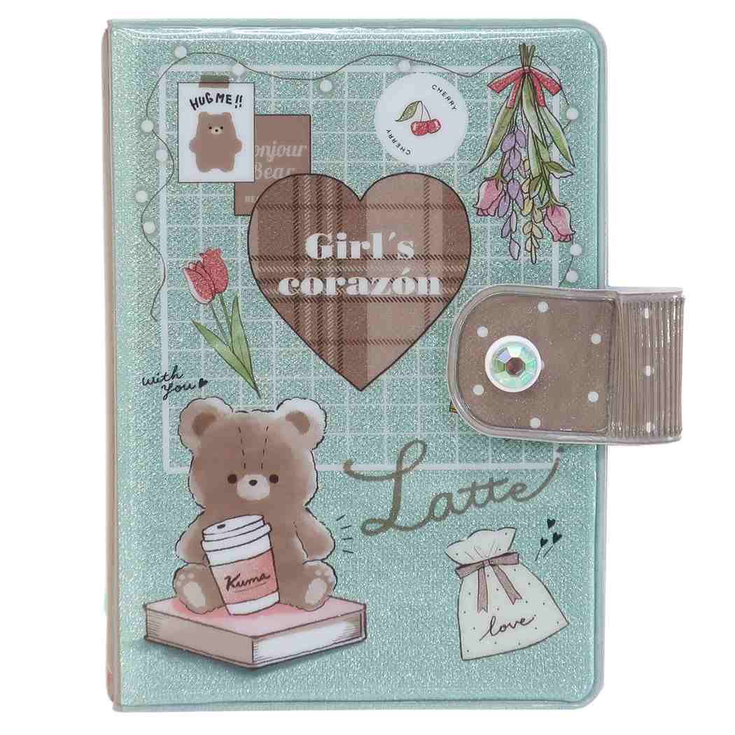 Seal Binder Girls Corazon Bear