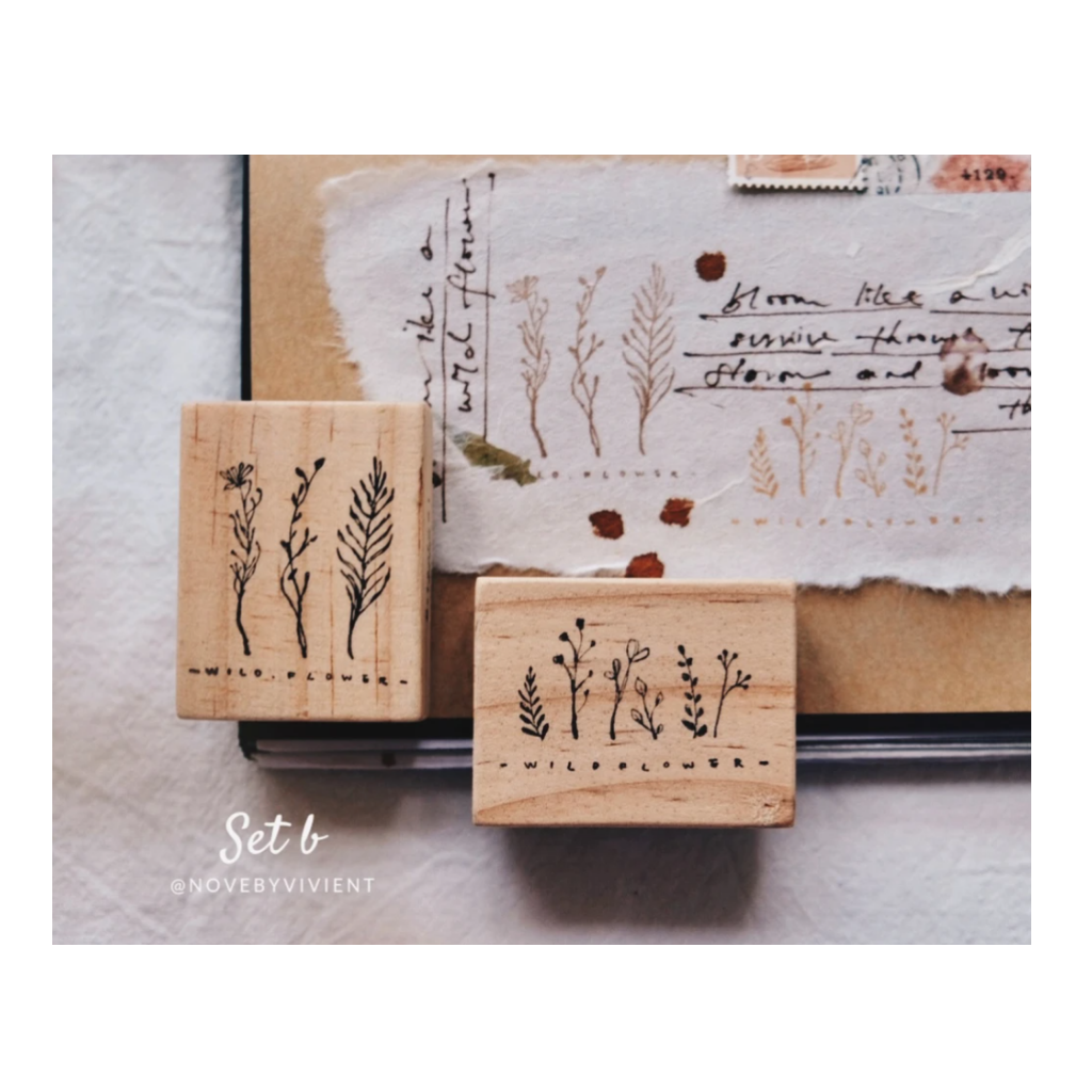 Nove Springtime Rubber Stamp Set B