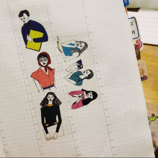 Washi Sampler La Dolce Vita Reading Room - 1m