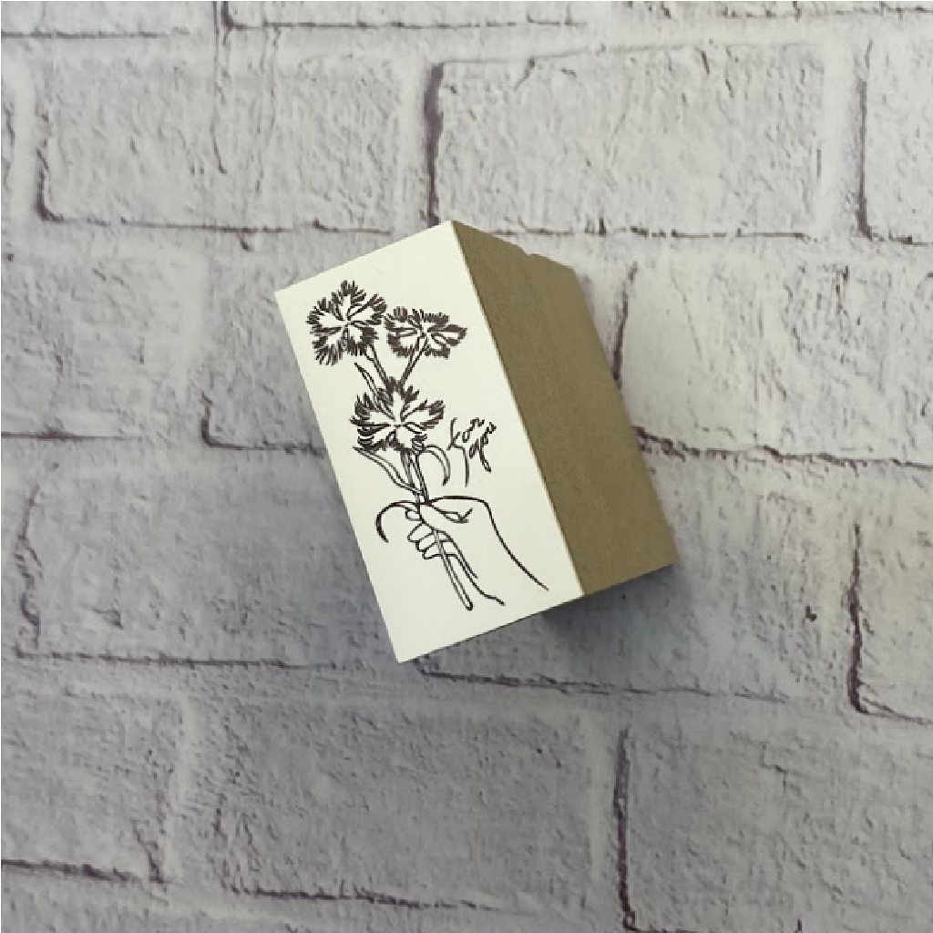 Yumi Imai Rubber Stamp - Flower For You